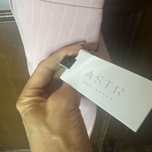 Astr Pink Ribbed Pencil Mini Skirt Cocktail - Picture 5 of 7